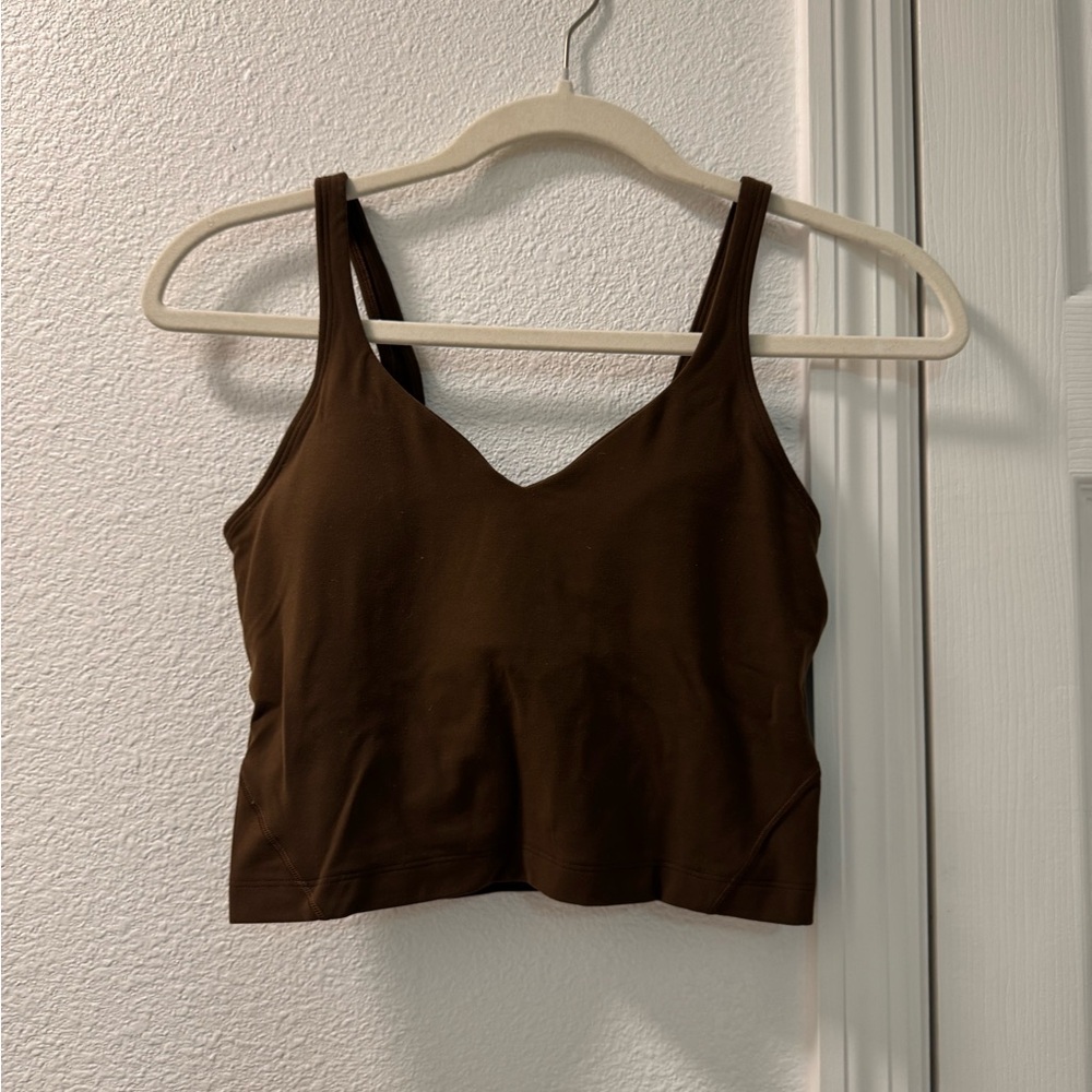 lululemon athletica Brown V‑Neck Seamless Tank - Picture 5 of 5